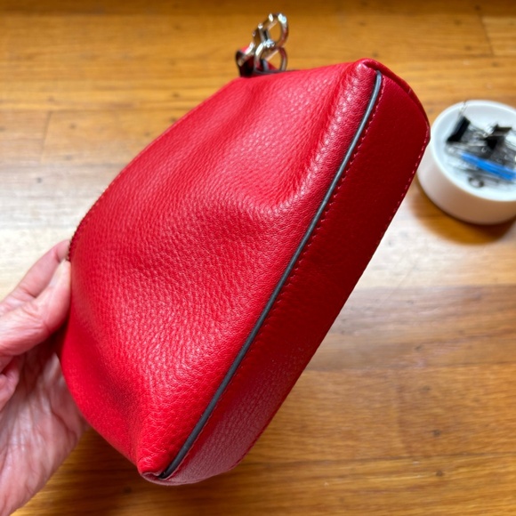 Brooks Brothers Leather Wristlet - Picture 5 of 7